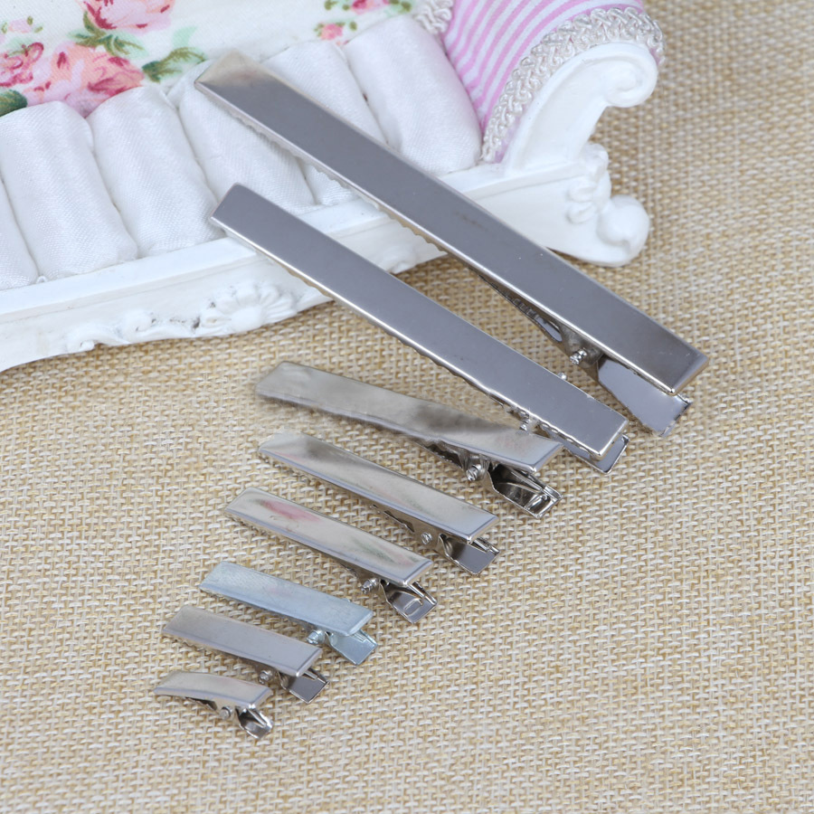 Производители зажим для носа с острым концом прямоугольный зажим утки для продажи зажим для прорастания маленькие желтые куриные аксессуары никелевый цвет детский зажим для волос