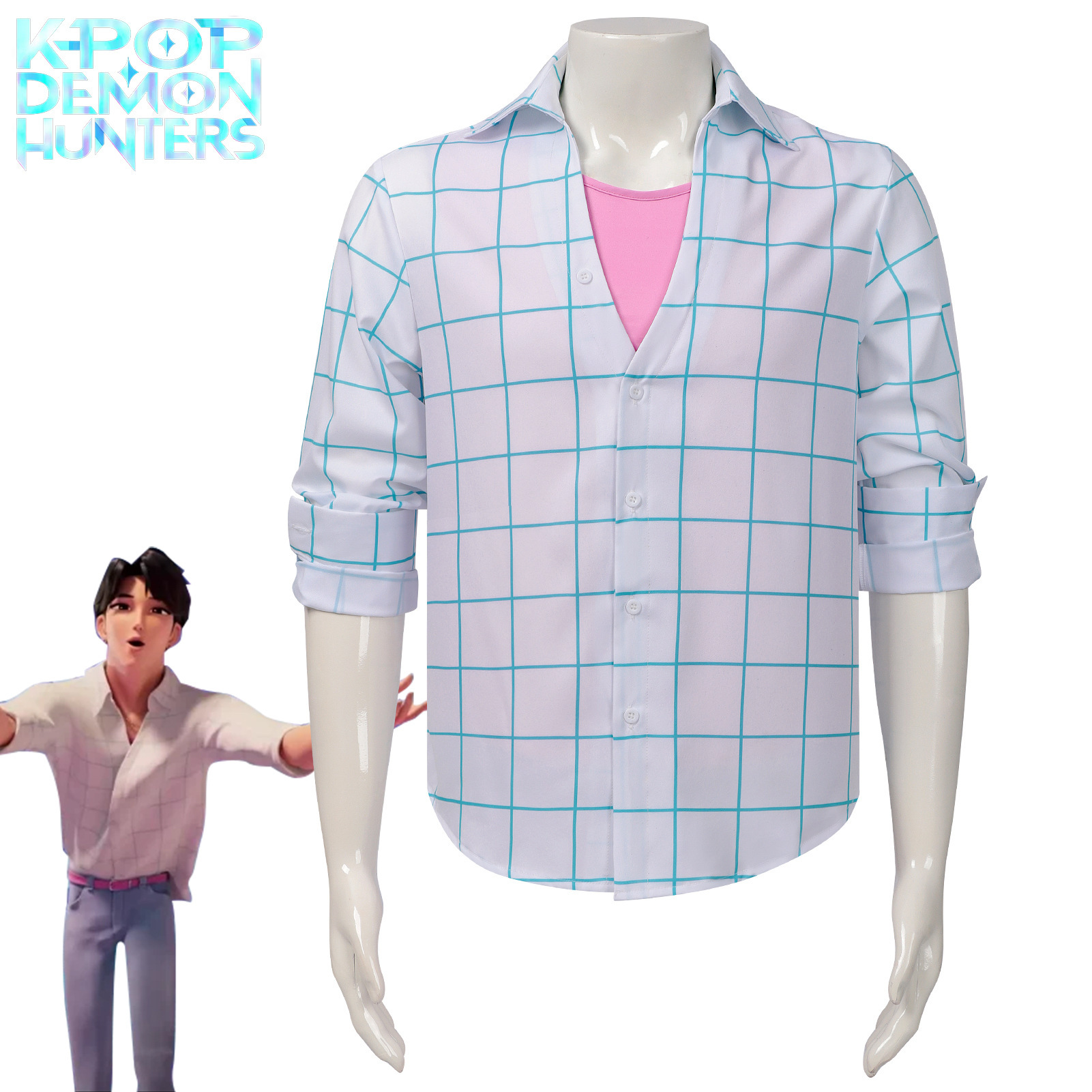 Ready-Made Demon Slayer Girl Group Cosplay Costume, Sajja Boy Group Cosplay Costume, Demon Slayer Boy Group Cosplay Costume Full Set Cosplay Outfit