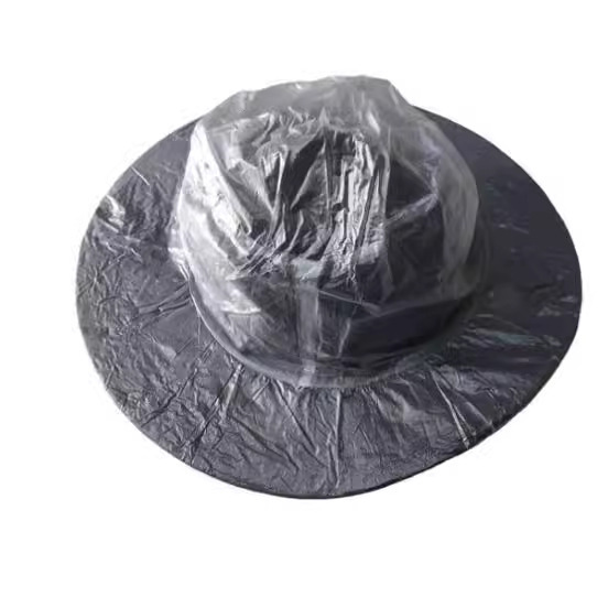 Водонепроницаемый пластиковый чехол для шляпы, многоразовый, оптовая продажа