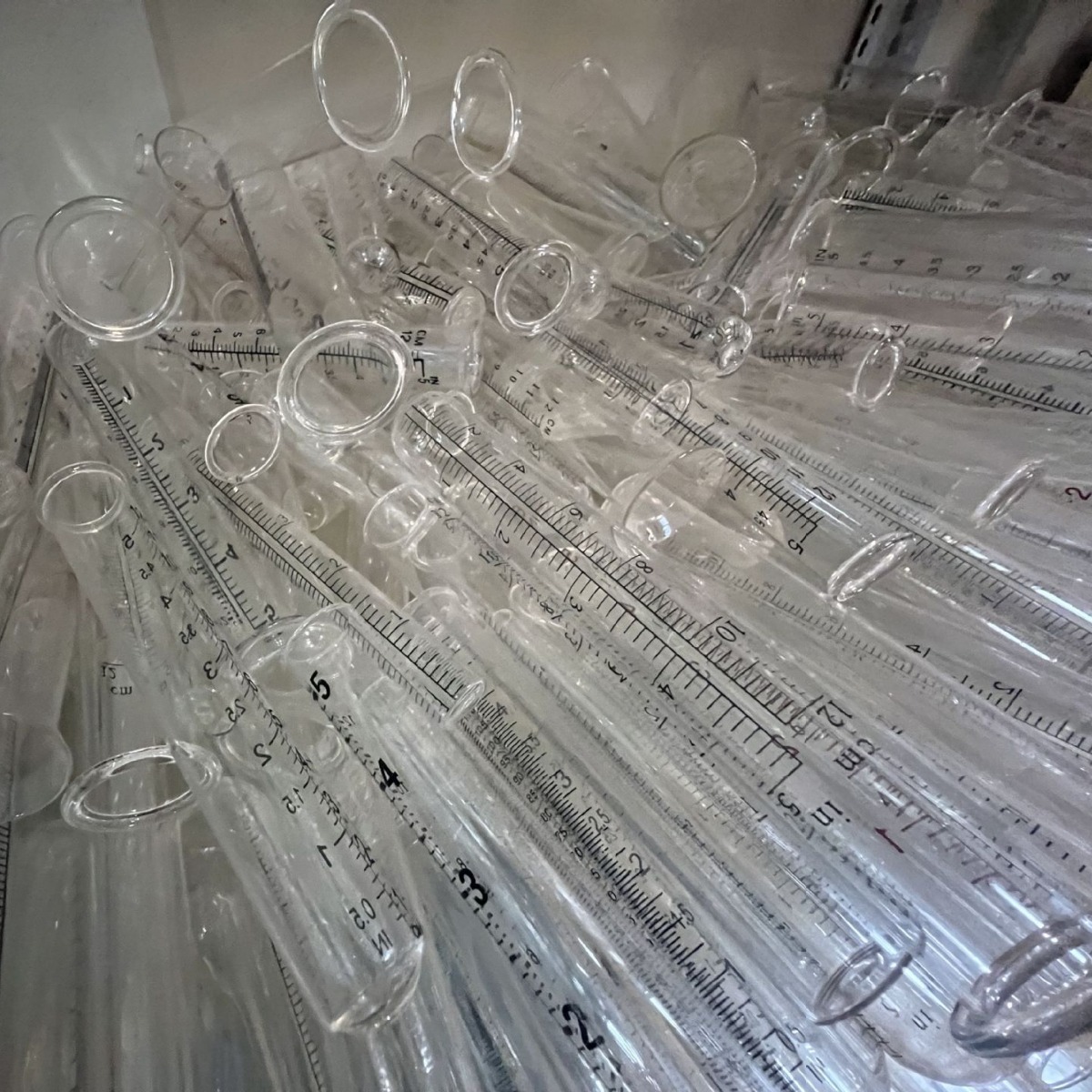 Amazon Hot Selling Rain Gauge Outdoor Rain Gauge Glass Transparent Test Tube Cold-proof and Crack-proof Rainwater Collector