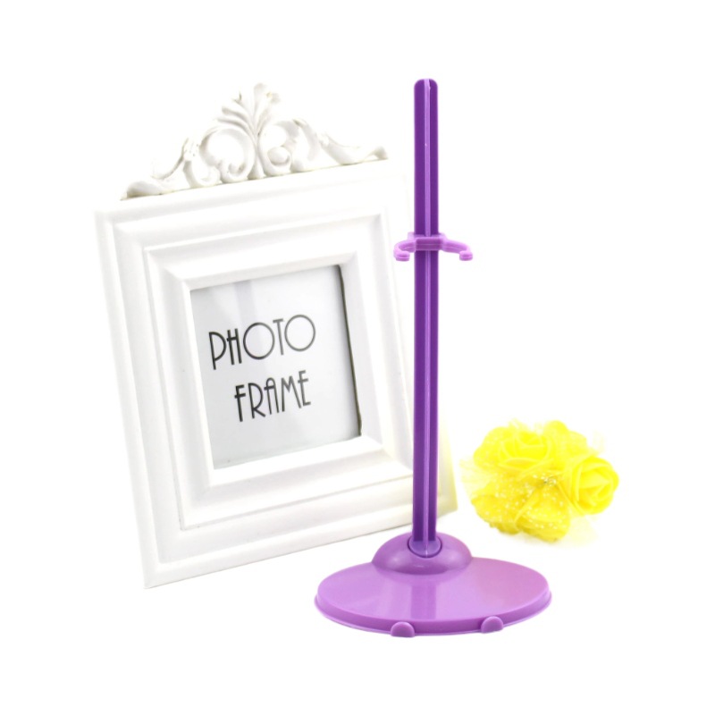 Nezha Barbie Dress up Doll 29cm Wedding Dress Neutral Toy Accessories Standing Waist Fixed Multi-Color Support Stand