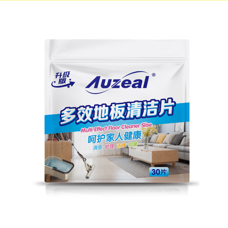 Multi-Effect Floor Cleaning Tablets, Tile Cleaners, Wood Floor Care and Brightening Household Mopping and Decontamination Artifacts with Fragrance