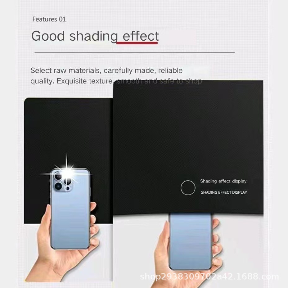 Cross-border Amazon 210t Oxford cloth full shading silver-coated curtains homemade portable travel curtains can be cut