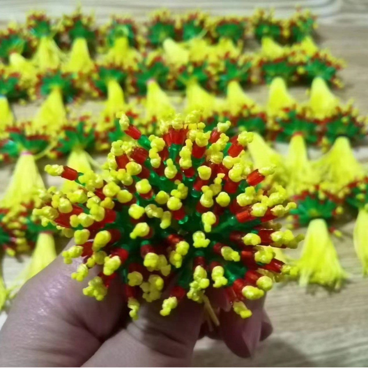 8 series of competitive PE knot strong horse to strengthen the main line pole slightly rope protection line reinforcement special platform fishing accessories 100 pieces one