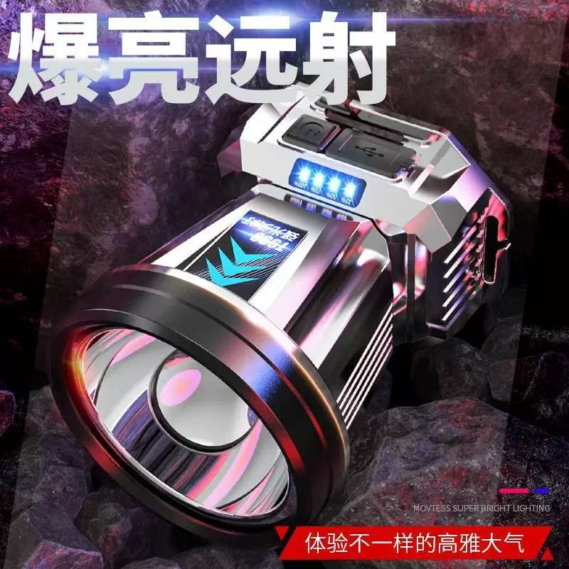 Cross-Border Strong Light Headlamp, Long-Range, Rechargeable, Waterproof, Ultra-Bright Head-Mounted Night Fishing Lamp, Miner's Lamp, Ultra-Long Battery Life Headlamp
