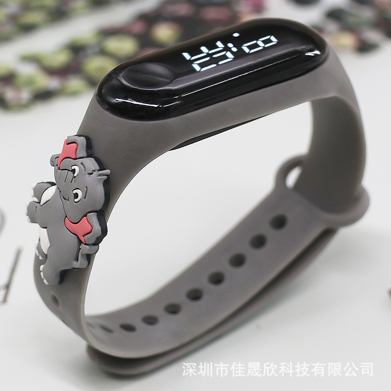 Support Customized Orders with Pictures, Led Kidsren's Digital Watches, Corporate Logo Gifts, Cute Cartoon Watches