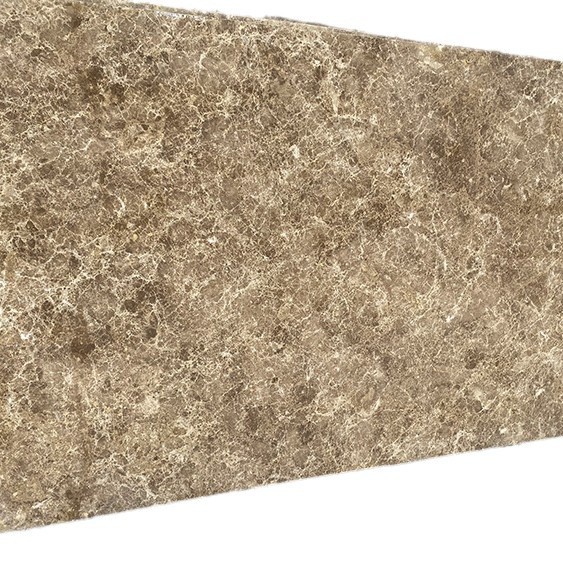 Factory wholesale natural marble crystal light brown cabinet bay window countertop floor stair step background wall project