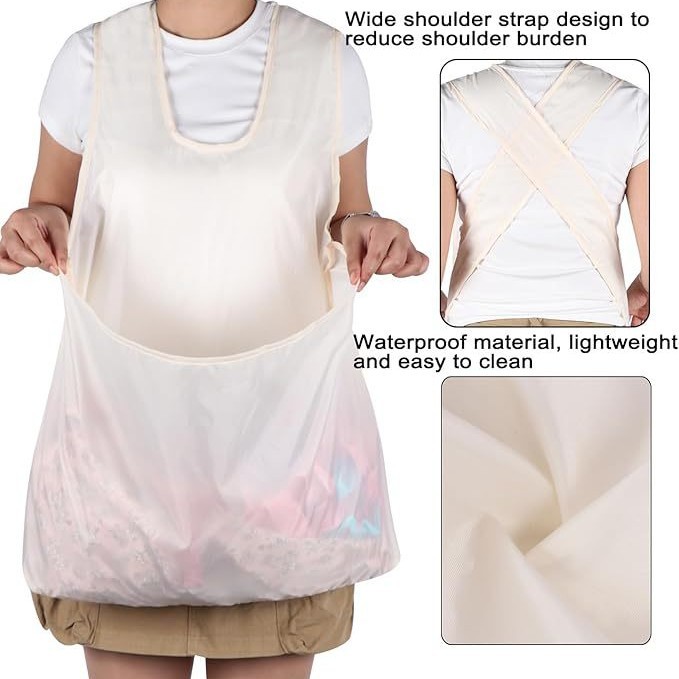 Кросс-бордерная сумка для сушки одежды Amazon Temu, портативный фартук для сушки одежды, женский фартук для подвешивания одежды, оптовая продажа