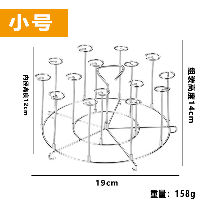 Factory Direct Sales Large and Small Air Fryer Grill Household Vertical Grill Skewer Hanging Stove Barbecue Display Stand Bracket