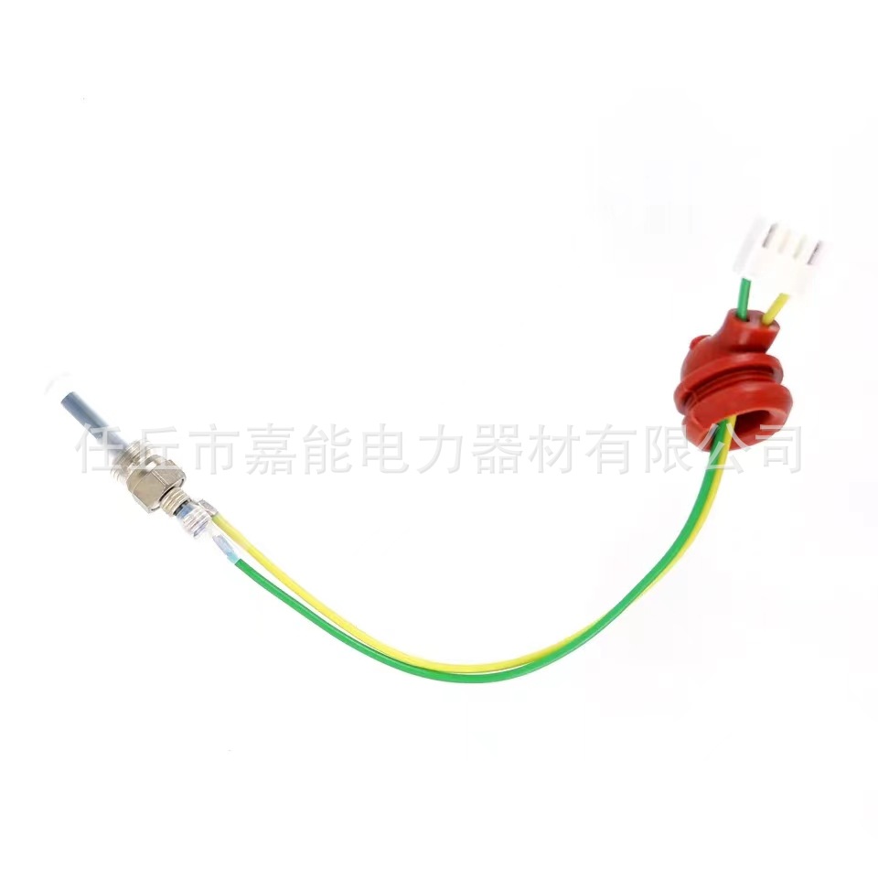 Cross-border parking heater ignition plug 5-8KW silicon nitride ceramic glow plug 12V five-piece set glow plug gasket