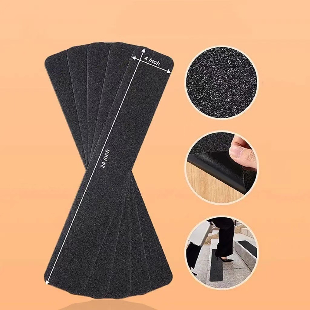 PVC non-slip tape sheet frosted 80 mesh tape 6*32 inch sand paste pet wear-resistant stair anti-slip tape