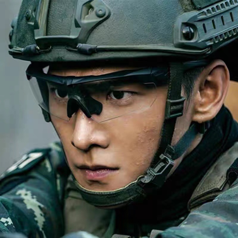 Factory wholesale tactical glasses shooting polarized explosion-proof goggles riding myopia sunglasses special forces CS sunglasses