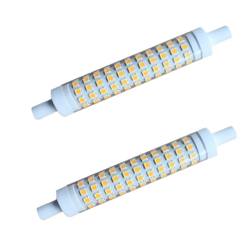 Amazon explosions dimming led r7s ceramic 10W 15 * 118mm r7s led ultra small size heat dissipation