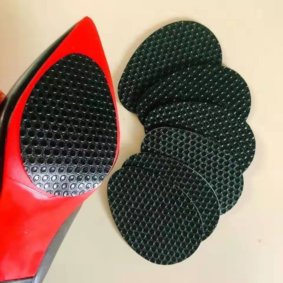 Thick sole non-slip stickers rubber non-slip bottom high heel shoes repair mute stickers leather shoes front pad wear-resistant protective shoes
