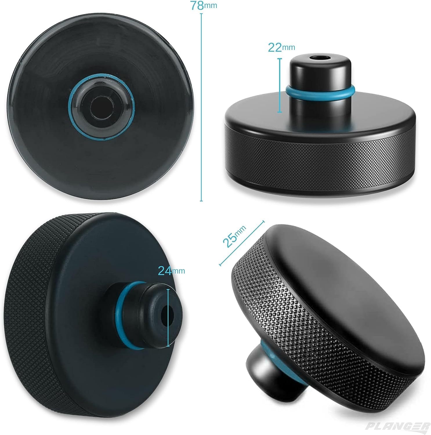 Tesla model3 X Y chassis adapter rubber support pad Tesla Jack pad