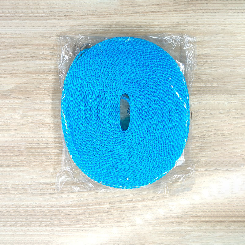 One-piece generation windproof non-slip clothesline indoor outdoor portable clothesline opp transparent bag clothesline free