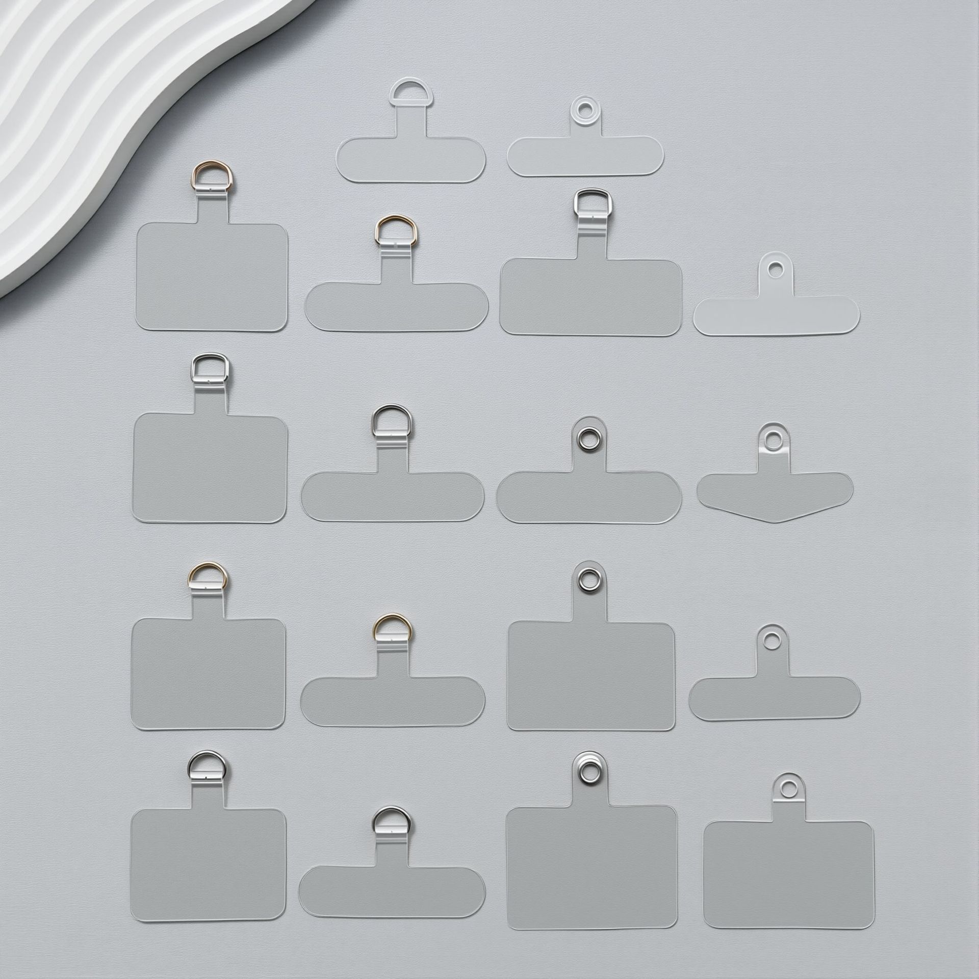 Tpu Phone Case Crossbody Lanyard High Transparency Spacer Patch Clip Connecting Piece Fixing Piece Phone Spacer