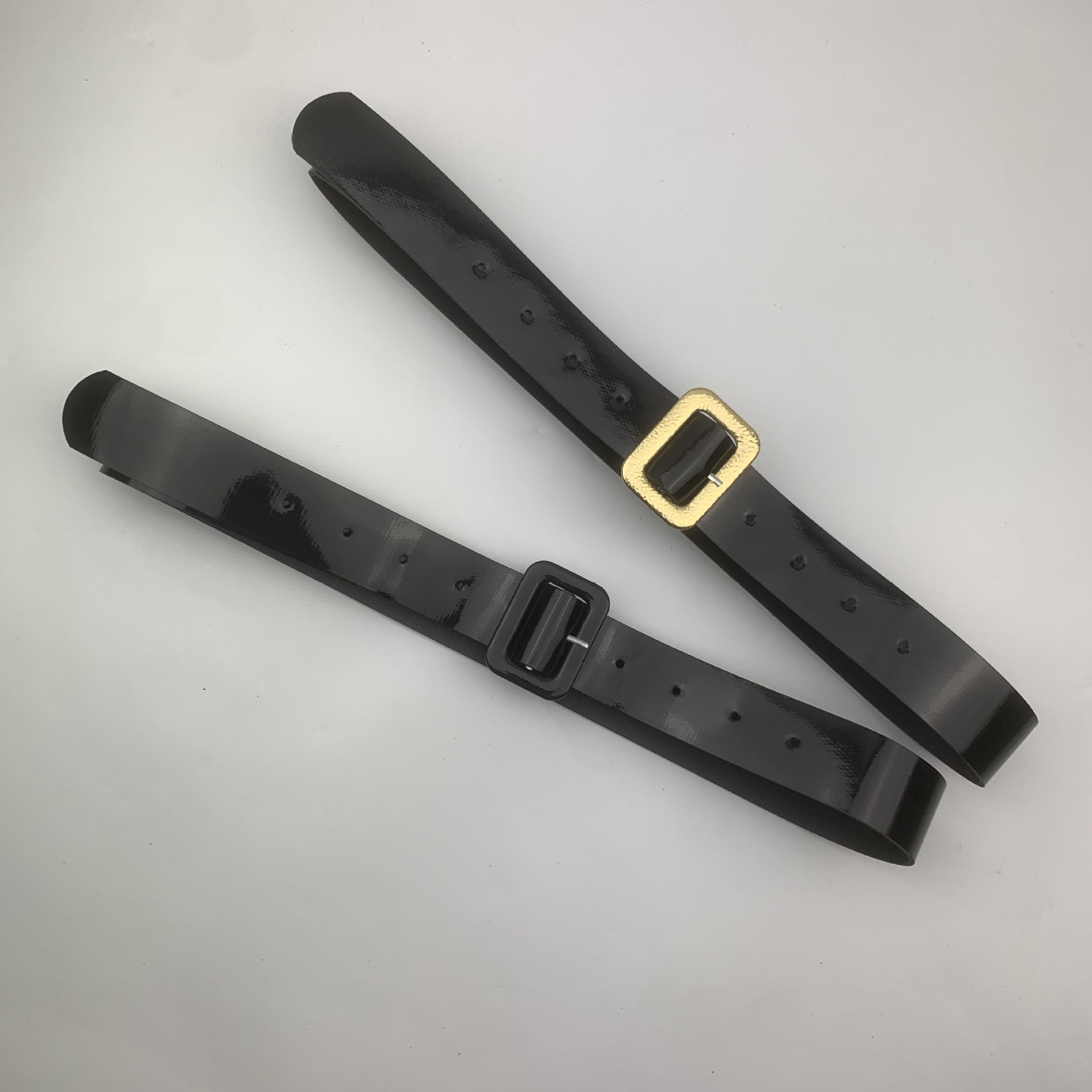 Новый женский ремень Джокер простой черный яркий кожаный широкий ремень рождественская одежда декоративный ремень оптовая продажа