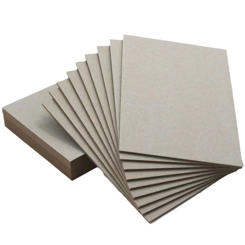 Art Painting Printing Double-Sided Gray Cardboard A4 Hard Cardboard Solid Hard Card Paper Wrapping Paper Double Gray Gift Box Gift Box