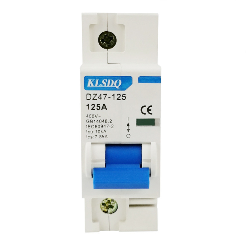 Electric Switch Air Switch Dz47-125 Circuit Breaker 1P/2P/3P/4P 80A100A125A Small Circuit Breaker