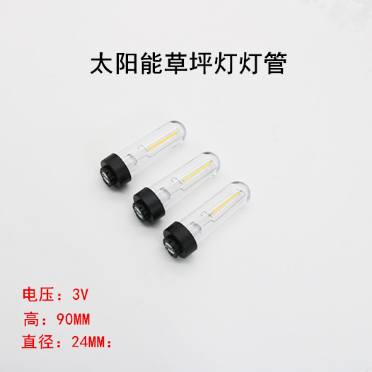 Новая светодиодная солнечная лампа для сада ретро с имитацией вольфрамовой нити теплый свет белый свет низкое напряжение 3В сменная