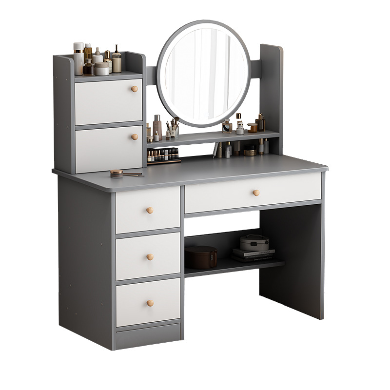 Dressing table bedroom modern simple large capacity makeup cabinet master bedroom dressing table small apartment internet celebrity small makeup table