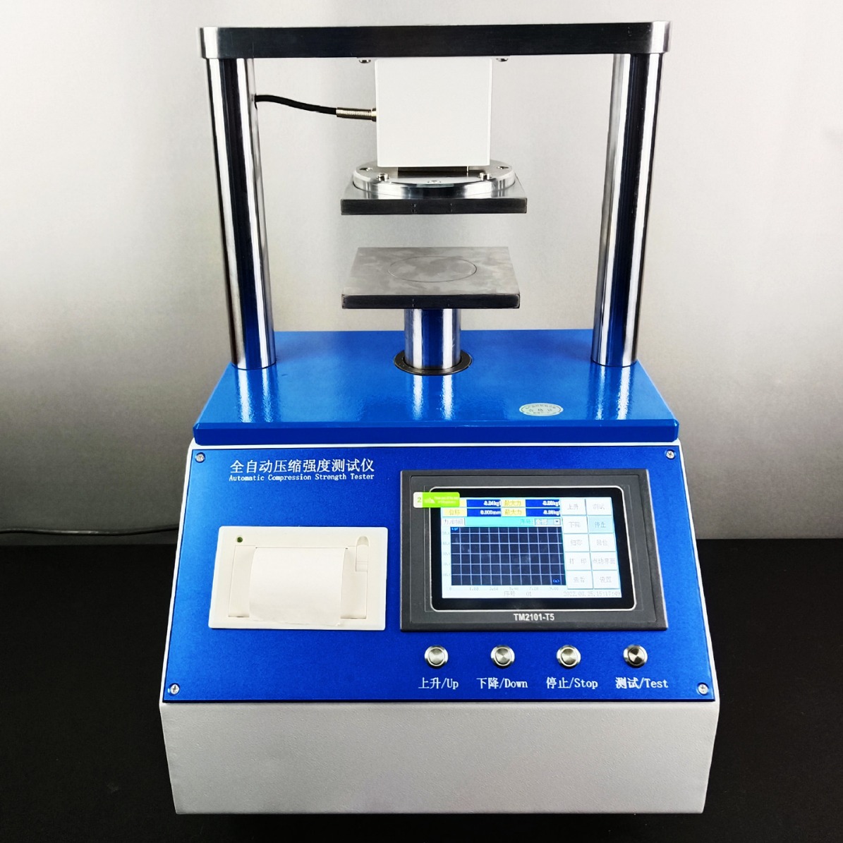 Honeycomb Cardboard Flat Pressure Strength Tester Paper Tube Anti Pressure Strength Meter Paper Corner Guard Anti-bending Strength Tester