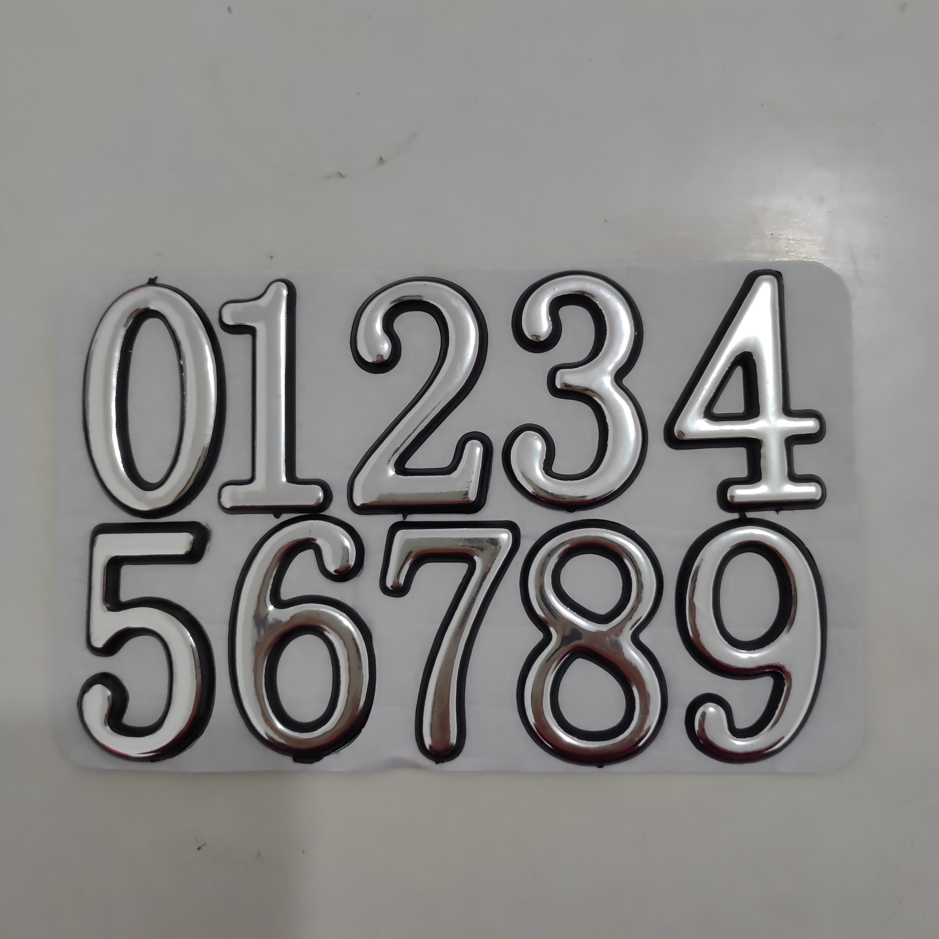 Plastic House Number Signs