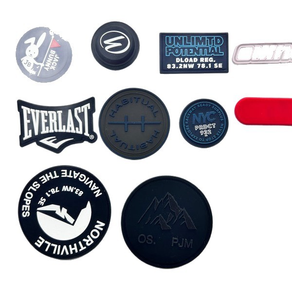 3D Stereo Silicone Hot Stamping Tpu Thick Plate Hot Stamping Clothing Logo Heat Transfer Silicone Label Pvc Rubber Hot Stamping