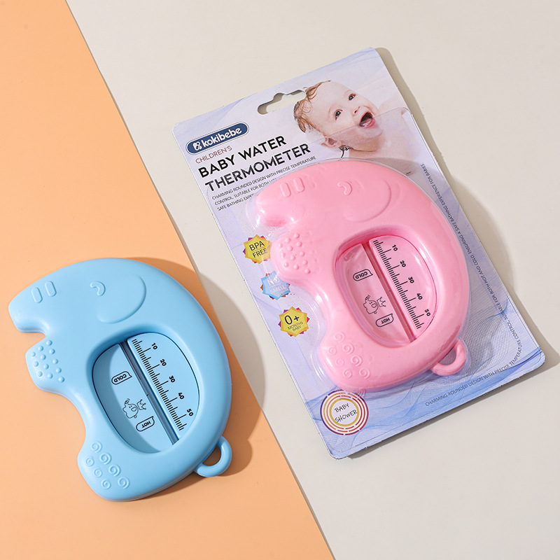 Baby Cartoon Water Thermometer Baby Bath Test Thermometer Newborn Bathtub Thermometer Baby Elephant Thermometer