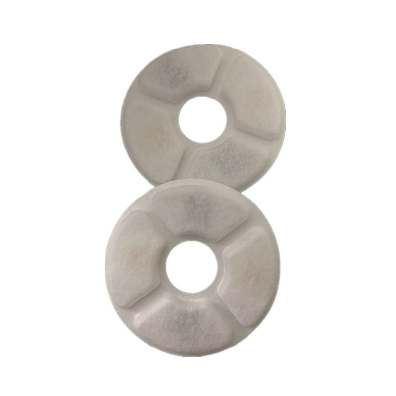Cross-border small flower pet intelligent water dispenser filter element cat coconut shell activated carbon filter cotton cat and dog water feeder filter element