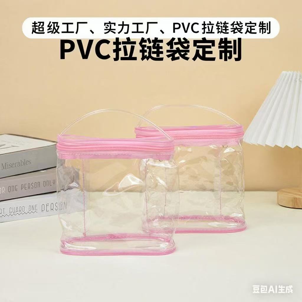 Pvc Transparent Cosmetic Bag Portable Travel Makeup Storage Bag Women's Designer Waterproof Cosmetic Bag Cute Makeup Pouch