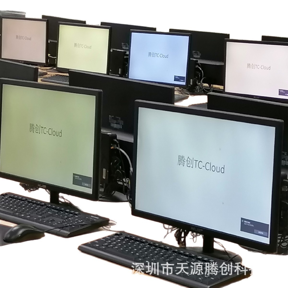 Tengchuangyun Desktop N100 Cloud Terminal X86Mini Pc Vocational School Teacher Office Cost-Effective Client