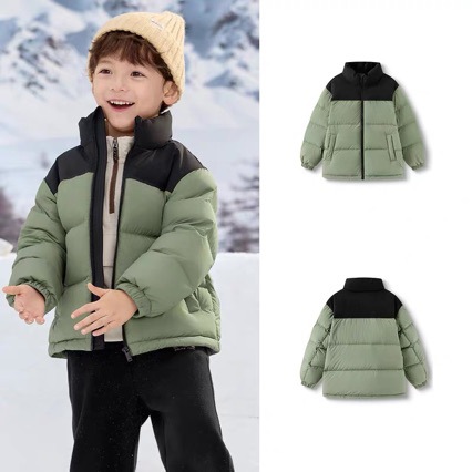2025 новые пуховки для мальчиков, средние и большие пуховки для детей, утолщенные модели