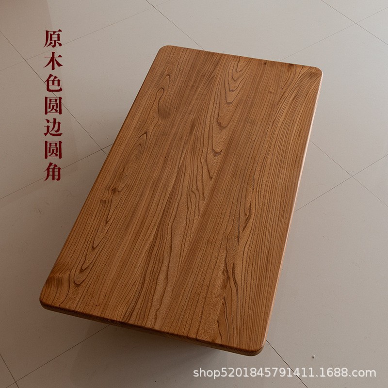 Old Elm Board Solid Wood Desktop Board Large Board Retro Board Bay Window Desk Board Solid Wood Bar Board