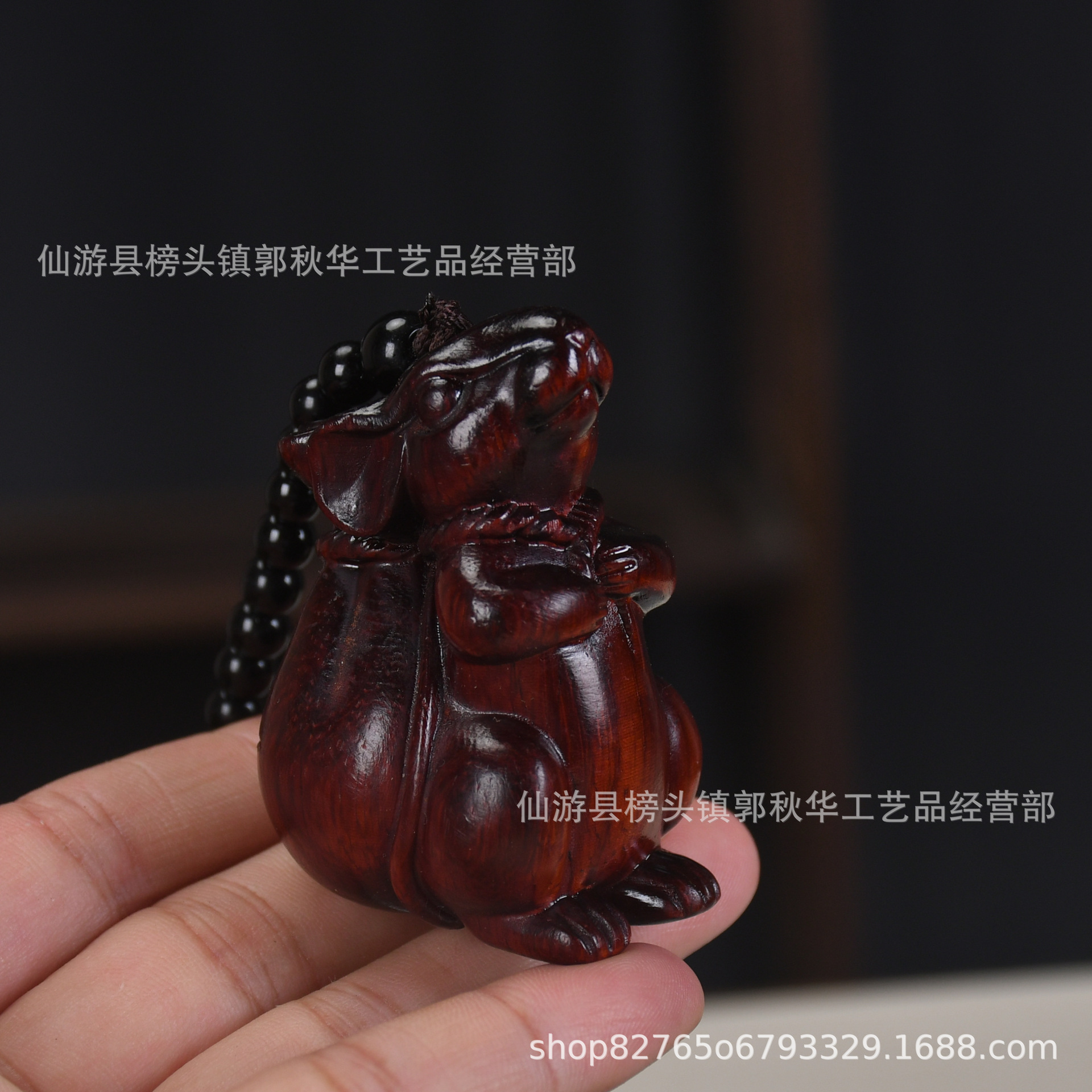 Rosewood Carved Twelve Zodiac Hand Pieces, Mouse, Ox, Tiger, Rabbit, Dragon, Snake, Horse, Sheep, Monkey, Chicken, Office Desk Ornaments