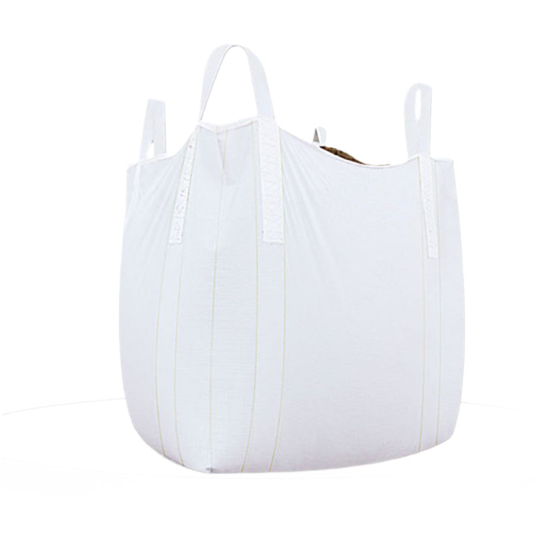 Ton Bag Four-Hook Pp Material Ton Bag Construction Site Load-Bearing Logistics Express Transfer Ton Bag Thickened Pp Ton Bag