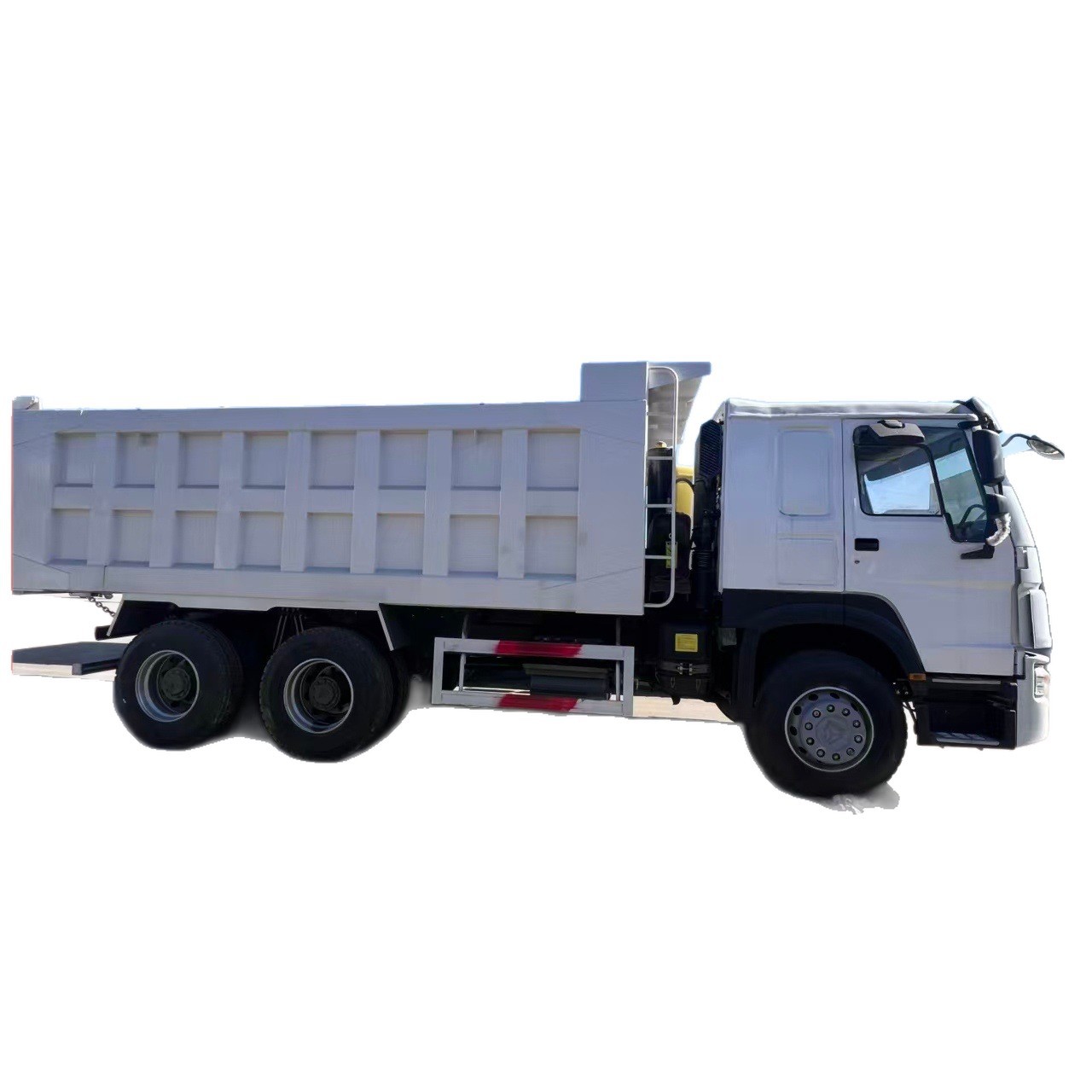 Exported Used Howo Tractor Truck Head Howo375 Horsepower National Ii Emission Dual-Drive Heavy-Duty Howo Tractor Truck