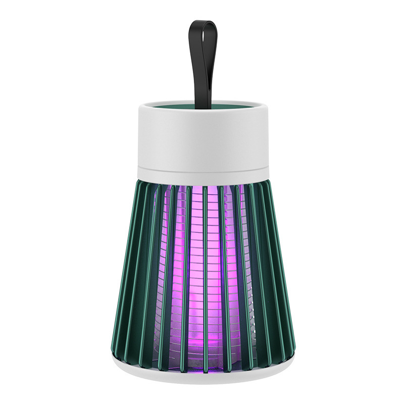 New Cross-Border USB Electric Mosquito Killer Lamp for Home and Commercial Use, Wall-Mounted, Desktop, Portable, Rechargeable, Small Outdoor Mosquito Killer