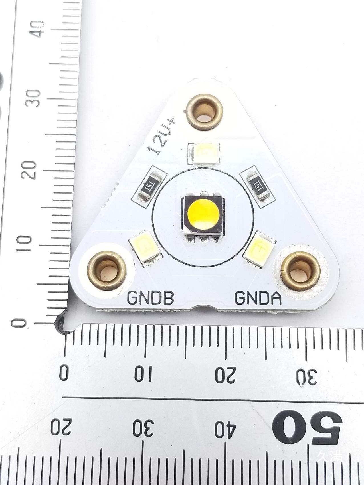 Triangular Led Light Panel 12V Luminous Light Hall Light Room Light Kitchen Light Panel 3 Small Pieces Other None