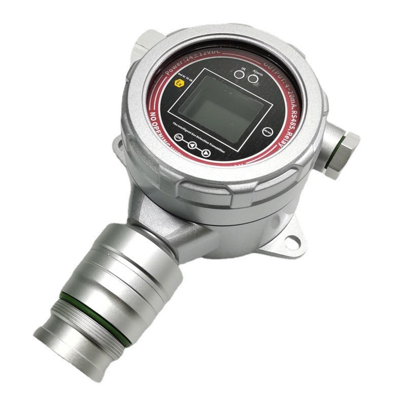 Fixed Chlorine Gas Leak Detection System Gas Concentration Alarm Online Host