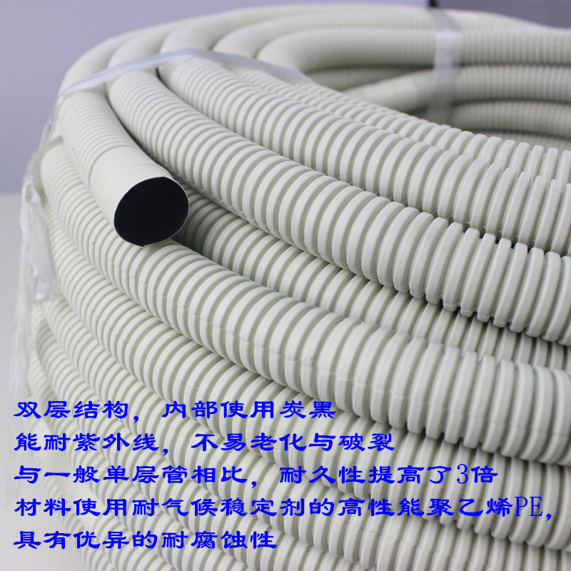 Air conditioning drain pipe/downpipe/outlet pipe semi-automatic washing machine inlet pipe extension pipe