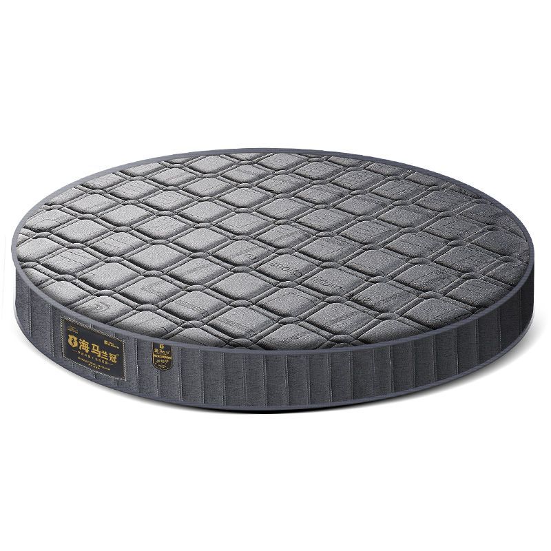 Round Bed Mattress Double Round Simmons Spring 2.22m Foldableable Thickness 15Cm20Cm Compression Roll Package