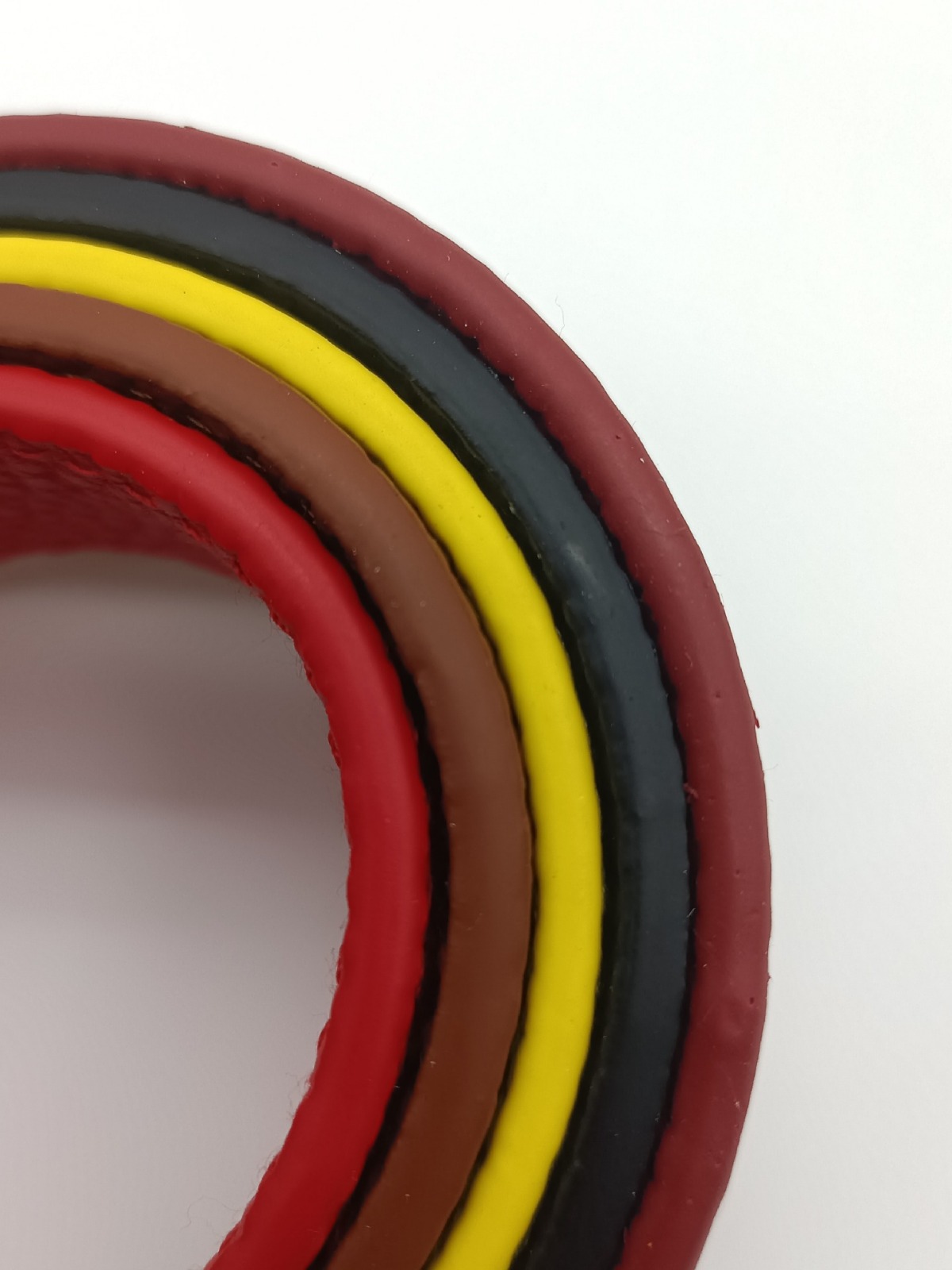 in stock PU leather handle gift box leather handle luggage accessories festival moon cake packaging box handle wholesale