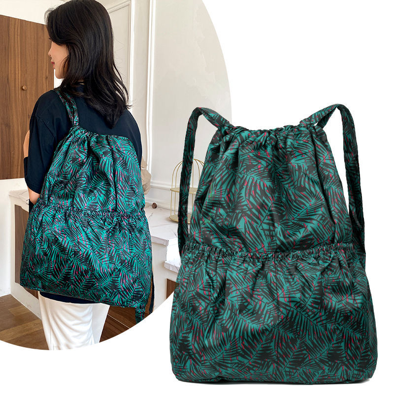 Кросс-бодер рюкзак универсальный нейлоновый сdrawstring женская спортивная сумка большой ёмкости мумия рюкзак лёгкий для путешествий