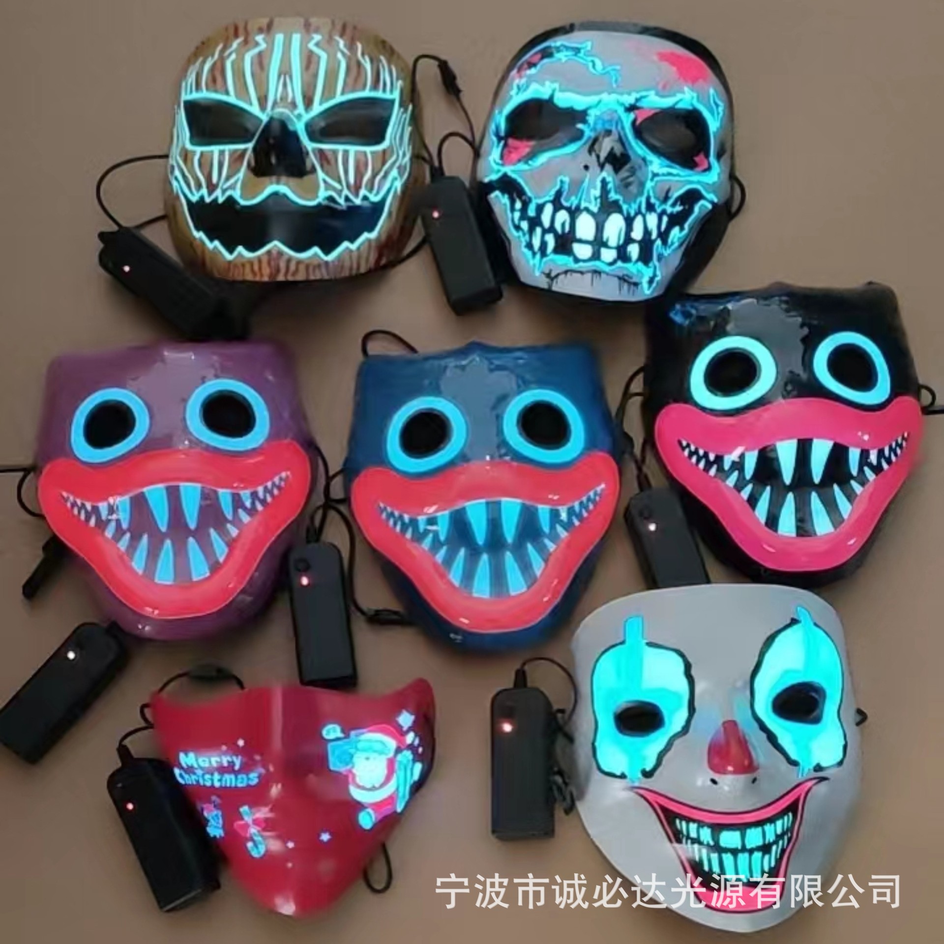 2.3mm Chasing Light Luminous Line Cold Light Luminous Mask Special Car Atmosphere Light 2.8mm with Iron Wire Inside