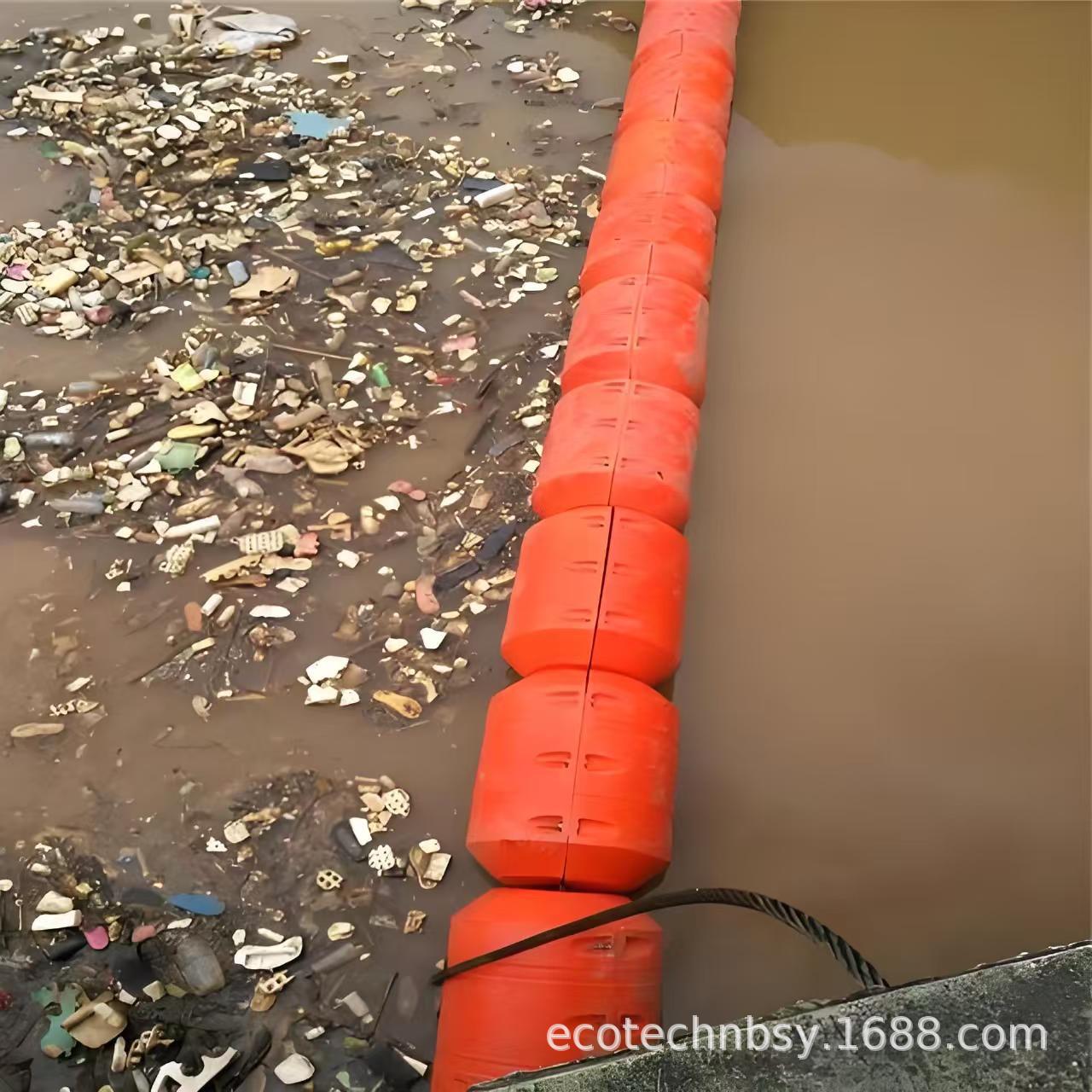 Factory Direct Supply of Water Blocking Floating Barrels for Large-Scale Sewage Interception and Discharge, Bay Power Station Dam Interception Floating Barrels