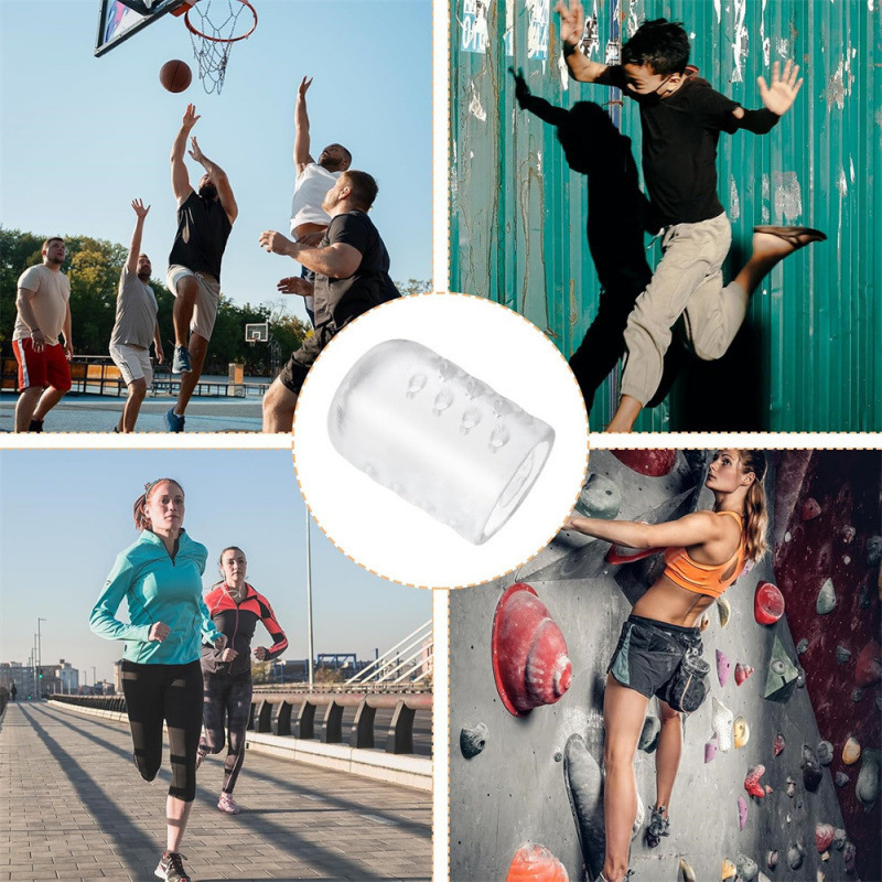 Toe and Finger Nail Protective Cover Silicone Soft Transparent Toe Anti-Wear Anti-Sweat Waterproof Anti-Cocoon Breathable Manufacturer Wholesale