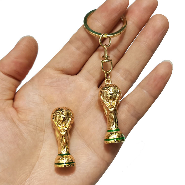 2026 World Cup in the United States, Canada, and Mexico Brazil Argentina Germany Metal大力神 Cup Small Ornaments Keychain Small Pendant