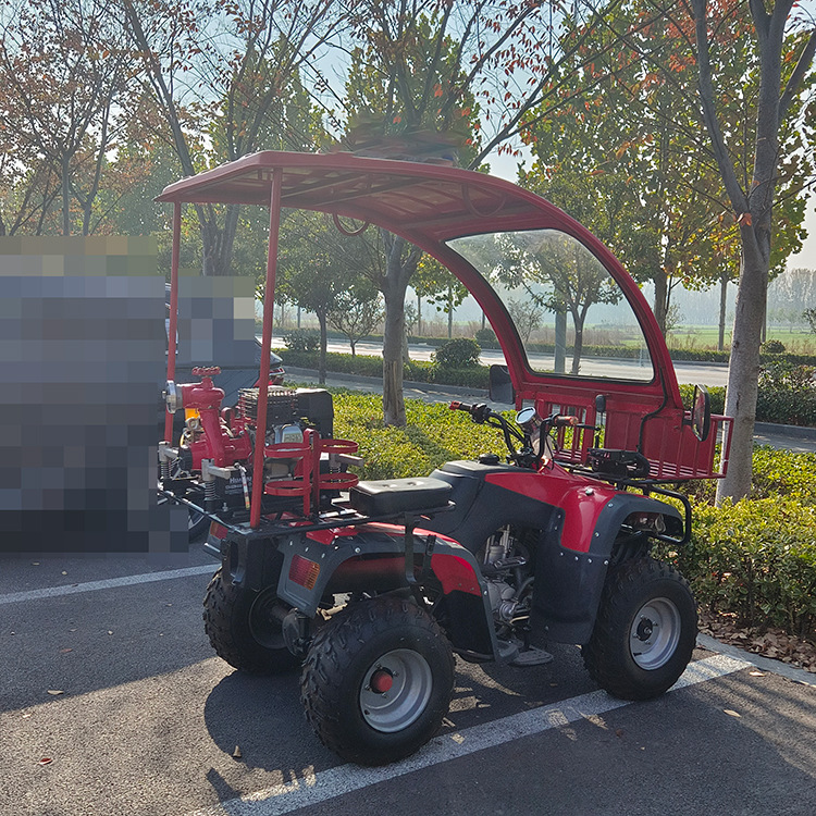 Atv пожарный мотоцикл, многофункциональный мотоцикл для спасения и борьбы с огнем